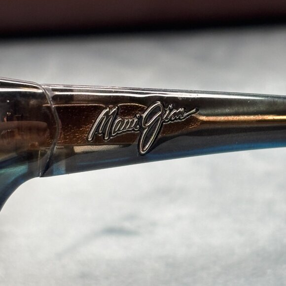 Maui Jim Spartan Reef MJ 278-03F Tortoise Wrap Sunglasses Brown polarized Lenses - Picture 5 of 11